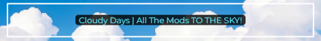 Cloudy Days ATM10tts Minecraft Server banner