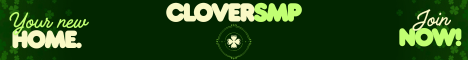 CloverSMP Minecraft Server banner