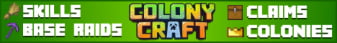 Colony Craft Minecraft Server banner