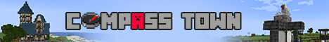 Compass Town Minecraft Server banner