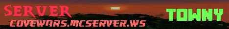 CoveWars Minecraft Server banner