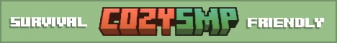 CozySMP Minecraft Server banner