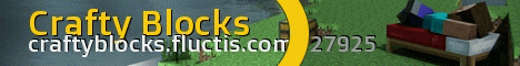 CraftyBlocks Minecraft Server banner