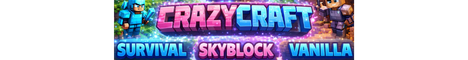 CrazyCraft Network Minecraft Server banner