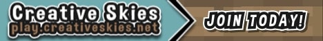 Creative Skies Minecraft Server banner