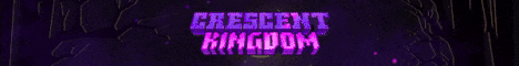 Crescent Kingdom Minecraft Server banner