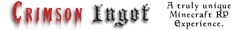 Crimson Ingot Minecraft Server banner