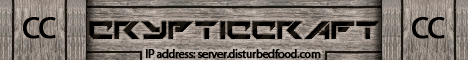 CrypticCraft Minecraft Server banner