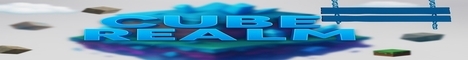 CubeRealm Minecraft Server banner
