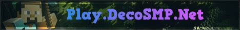 Deco SMP Minecraft Server banner
