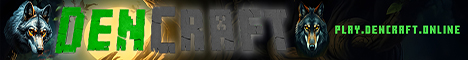 DenCraft Minecraft Server banner