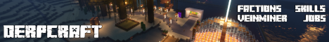 Derpcraft Minecraft Server banner