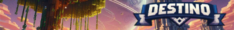 Destino Minecraft Server banner