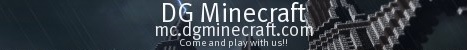 DG Minecraft Minecraft Server banner