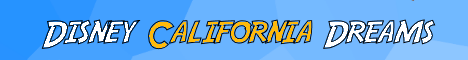Disney California Dreams Minecraft Server banner