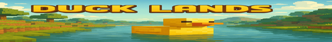 Duck Lands Minecraft Server banner