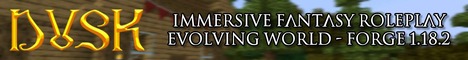DUSK Minecraft Server banner
