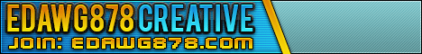 EDawg878 Creative Minecraft Server banner