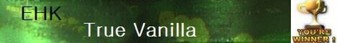 EHK's True Vanilla Minecraft Server banner