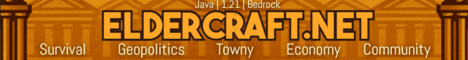 Eldercraft Minecraft Server banner