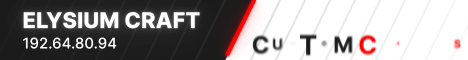 Elysium Craft Minecraft Server banner