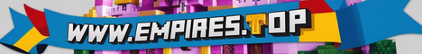 EMPIRES Minecraft Server banner
