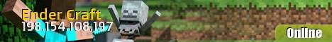 Ender Craft Minecraft Server banner