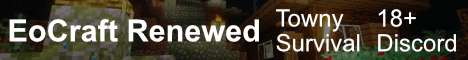 EoCraft Renewed Minecraft Server banner