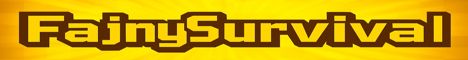 FajnySurvival Minecraft Server banner