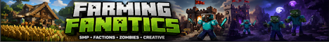 FarmingFanatics Minecraft Server banner