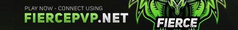 FiercePvP Minecraft Server banner
