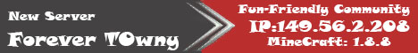 Forever Towny Minecraft Server banner