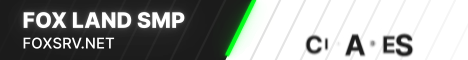 FoxLand SMP Minecraft Server banner