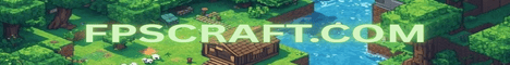 FPSCraft Pure Vanilla Anarchy Minecraft Server banner