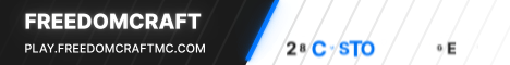 FreedomCraft Minecraft Server banner