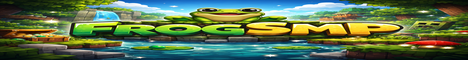 frogsmp Minecraft Server banner