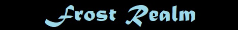Frost Realm Minecraft Server banner