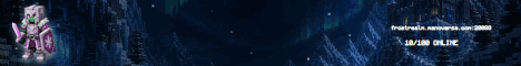 FrostRealm Minecraft Server banner