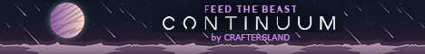 FTB Continuum  by CraftersLand Minecraft Server banner