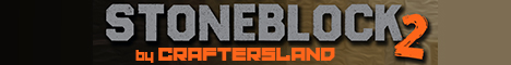 FTB StoneBlock2 by CraftersLand Minecraft Server banner