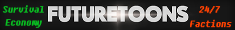 Futuretoons Factions Minecraft Server banner