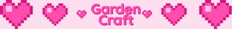 Garden Craft Minecraft Server banner
