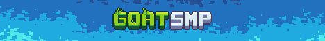 GoatSMP Minecraft Server banner