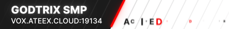 godtrixsmp Minecraft Server banner