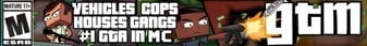 GrandTheftMinecart Minecraft Server banner