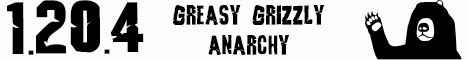 Greasy Grizzly Minecraft Server banner