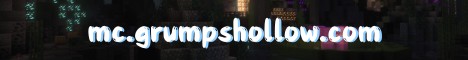 Grumps Hollow SMP Minecraft Server banner