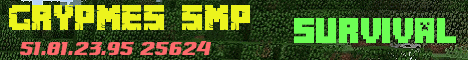 GrypMes minecraft dungeon Minecraft Server banner