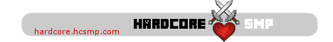 HardcoreSMP Minecraft Server banner