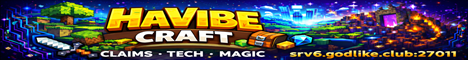 HaVibeCraft Minecraft Server banner